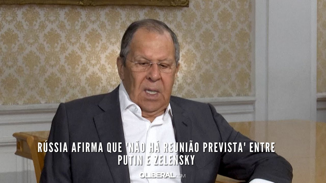 Rússia afirma que 'não há reunião prevista' entre Putin e Zelensky