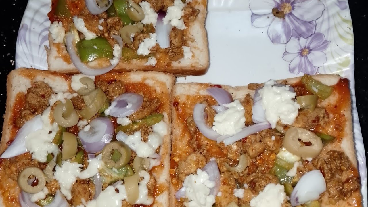 Pizza bread ki recipe 👍😋 Peri Peri bite ki recipe 👍😋