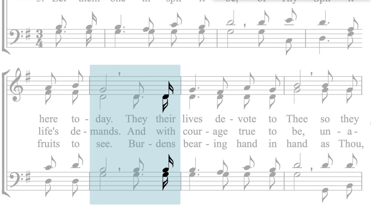 Hymnal 572 Lord, with fervence do we pray