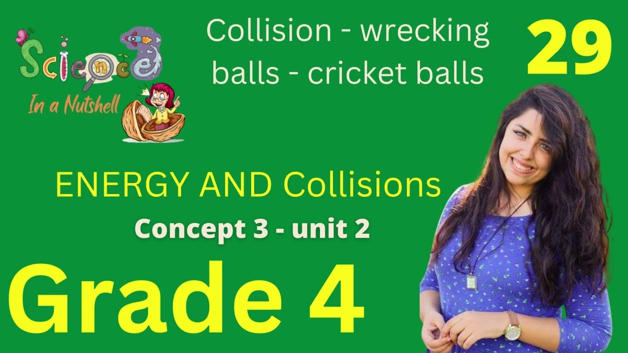 Science- Energy and Collisions - Concept 3 -Unit 2-Grade 4-video 29