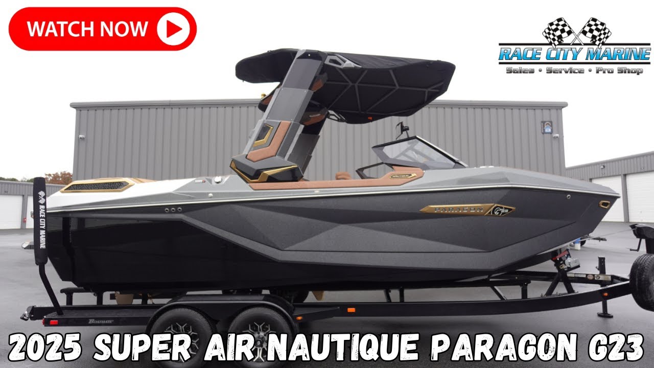 New 2025 Nautique Super Air G23 Paragon Boat For Sale In Mooresville, NC: Walkaround and Review