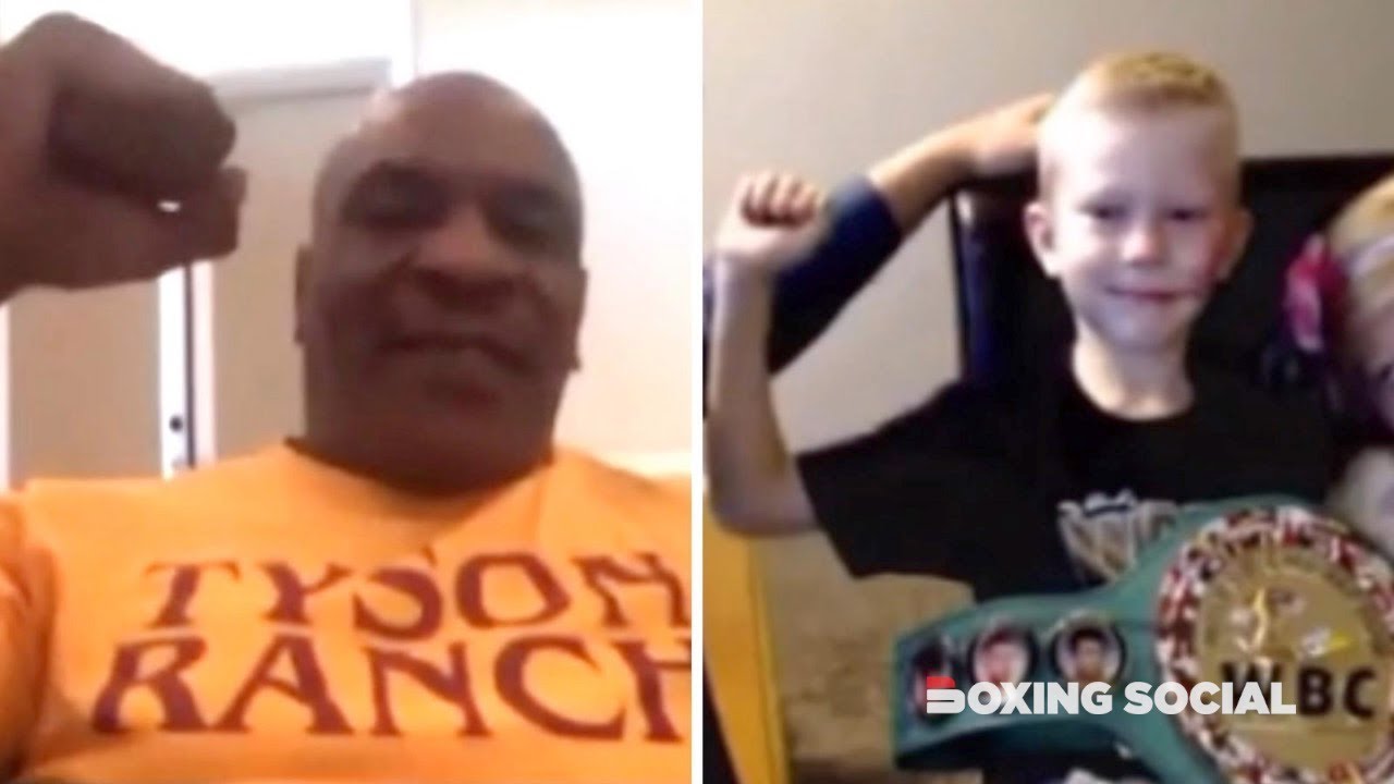 WOW! - MIKE TYSON SURPRISES YOUNG HERO BRIDGER WALKER & GIVES HEART-WARMING SPEECH AT WBC CONVENTION