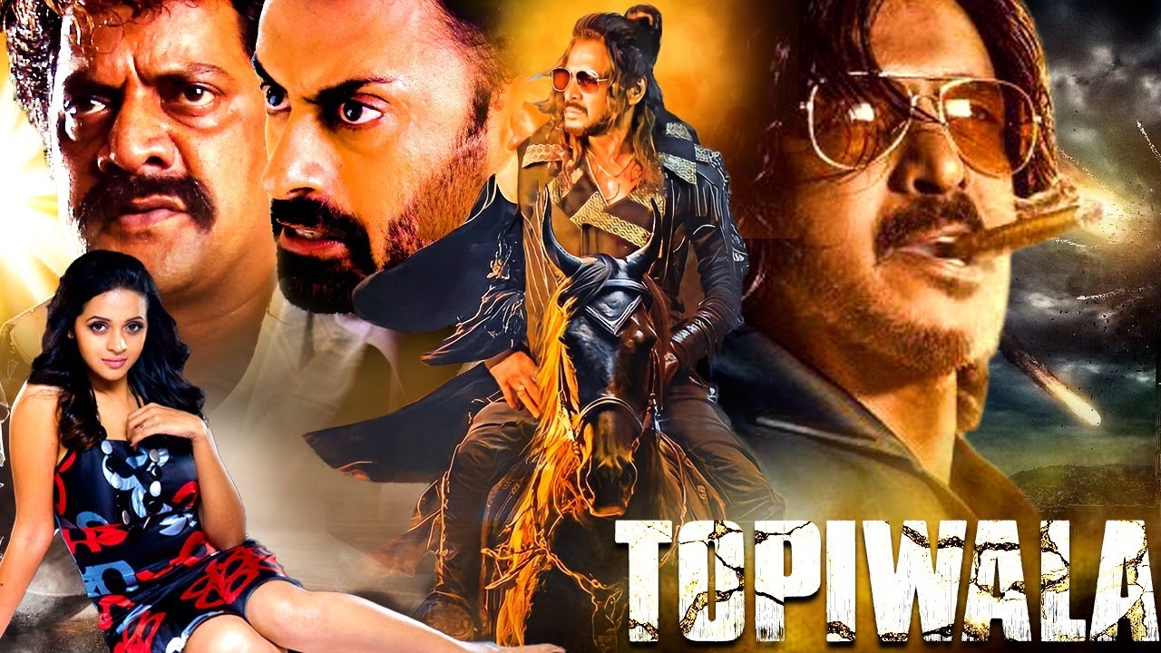 Upendra Latest Action Movies | Topiwala | South Indian Hindi Dubbed Movie 2024 | Kannada Full Movies