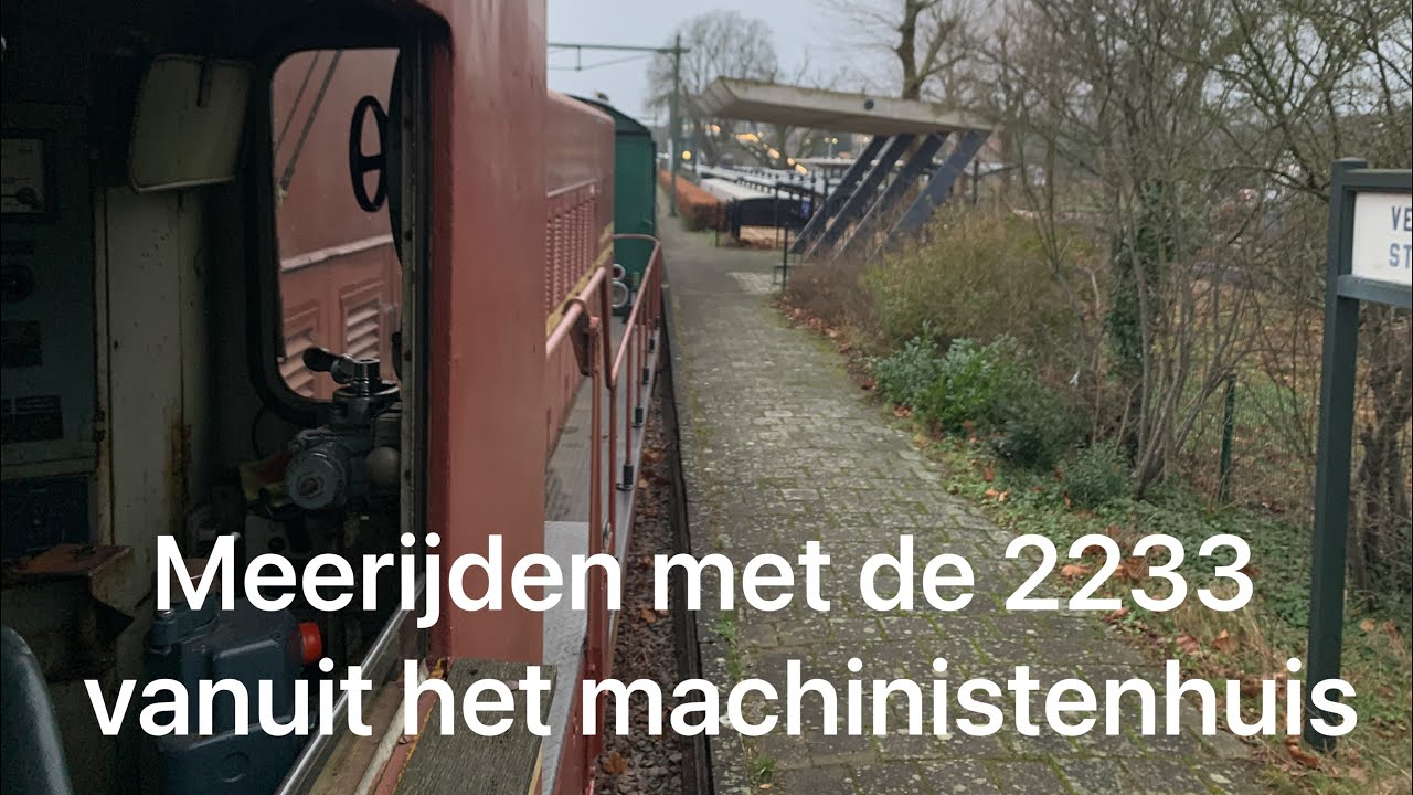 Meerijden met de 2233 van uit het machinistenhuis. Dieren- Eerbeek.