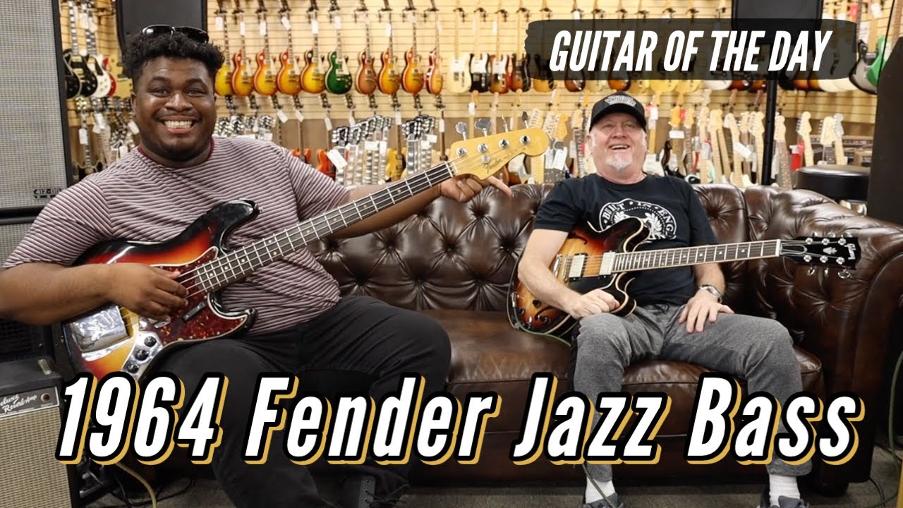 1964 Fender Jazz Bass Sunburst | Guitar of the Day