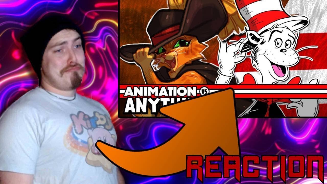 RAP IN THE HAT | Puss in Boots vs The Cat in the Hat - Rap Battle! REACTION