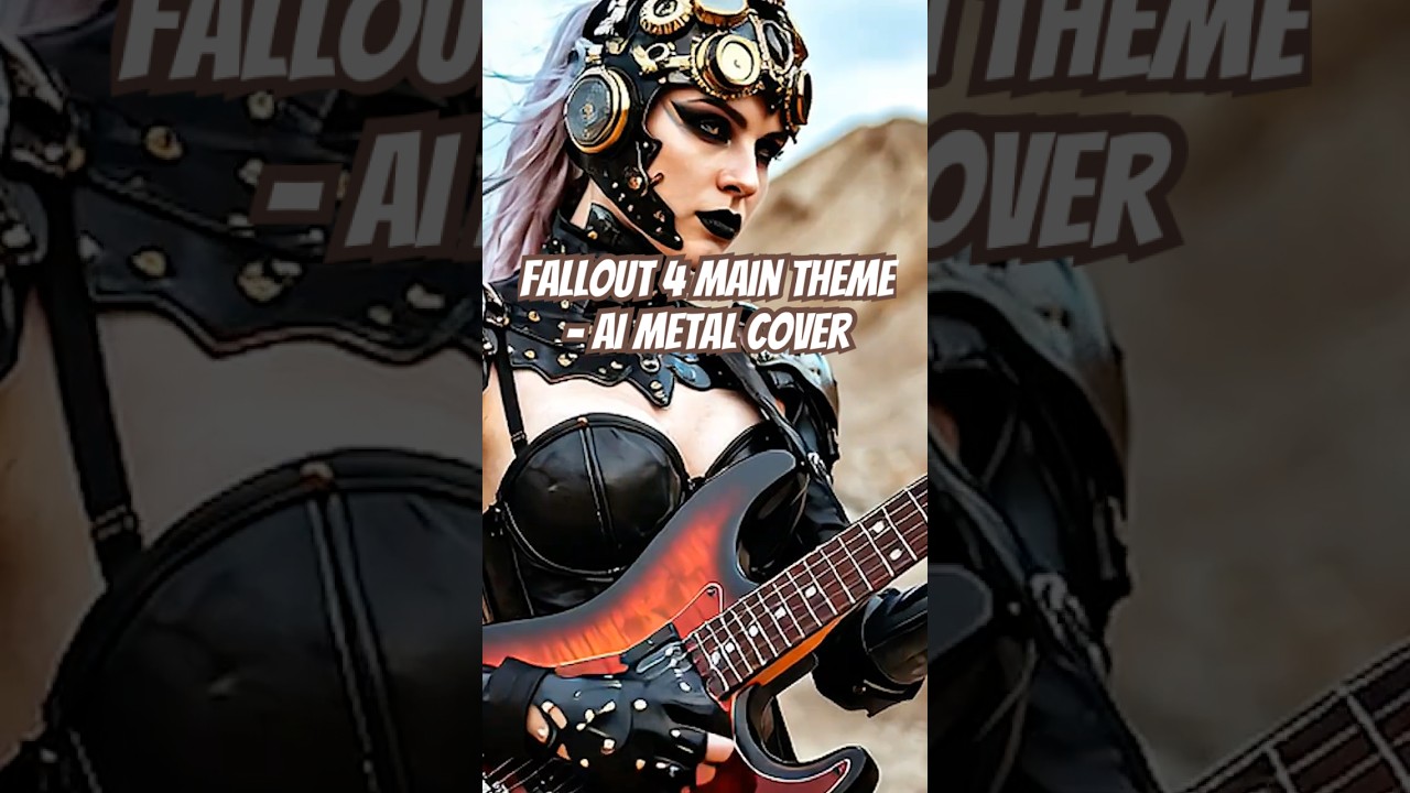 Fallout 4 Main Theme🔫 – AI Metal Cover 