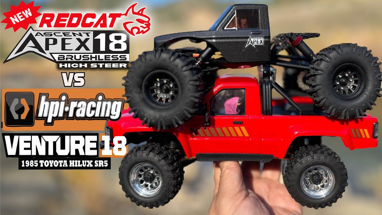 RC Crawl Battle: RedCat Ascent Apex vs HPI Venture18