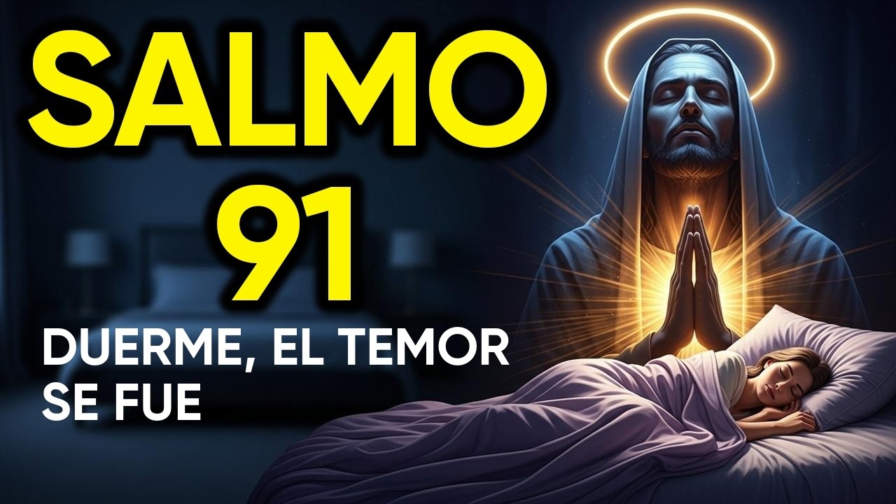 Salmo 91 para Dormir en Paz — Oración para Vencer el Espíritu de Temor 👻🚫
