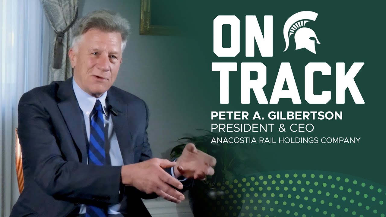 On Track: Peter A. Gilbertson of Anacostia Rail Holdings Company