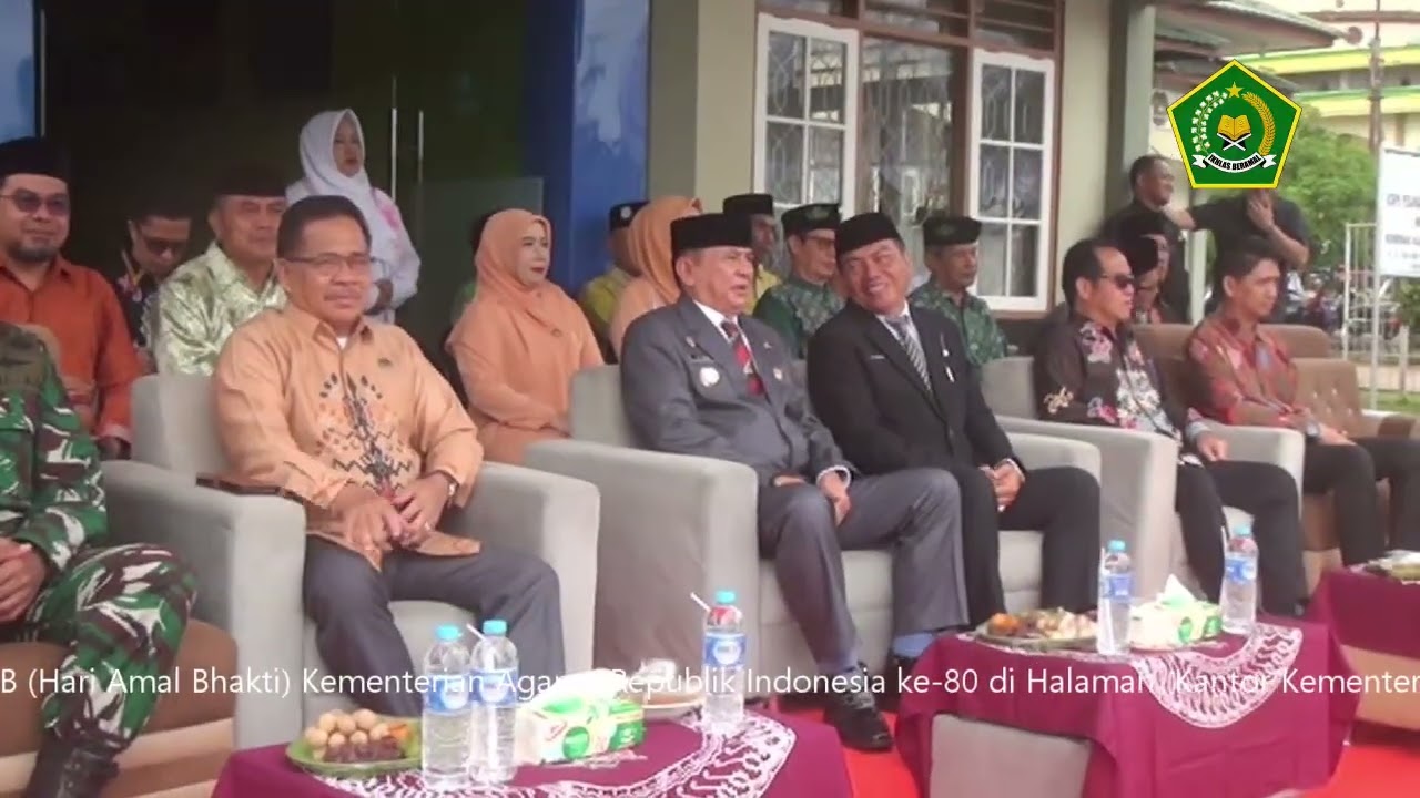 UPACARA HARI AMAL BAKTI KE 80 2026 KEMENAG R.I LINGKUNGAN KANTOR KEMENTERIAN AGAMA KAB. BARTIM