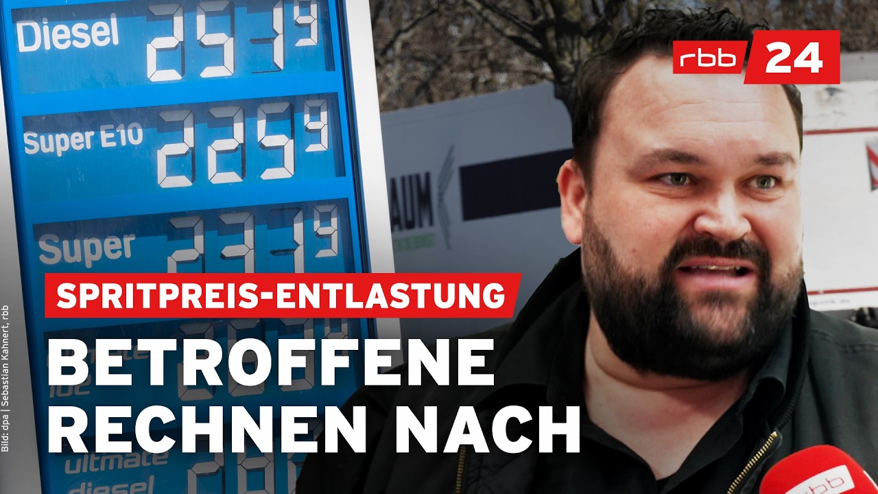 Spritpreis-Entlastung ohne Wirkung? Kritik an 17-Cent-Plan und Pr&auml;mie