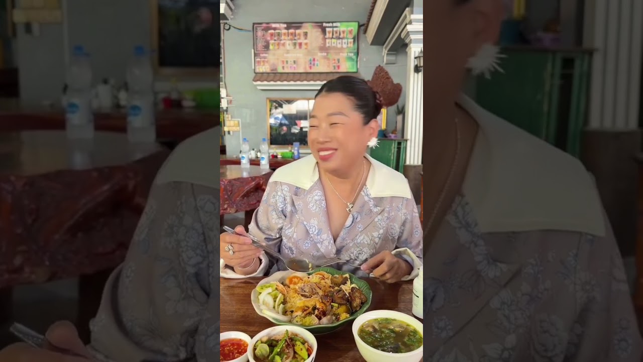 ពងទាចៀនដុប មាន់ចៀនដុប ថែមមាន់ហៃណាំទៀត សុខ រស្មី លេងមែនទែន😋 Sok Reaksmey