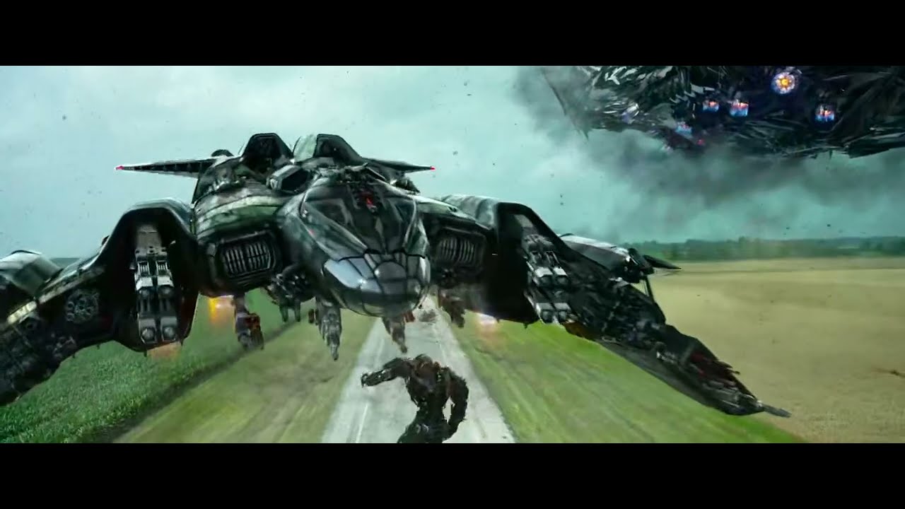 Transformers - Age Of Extinction.Otimas prime fight