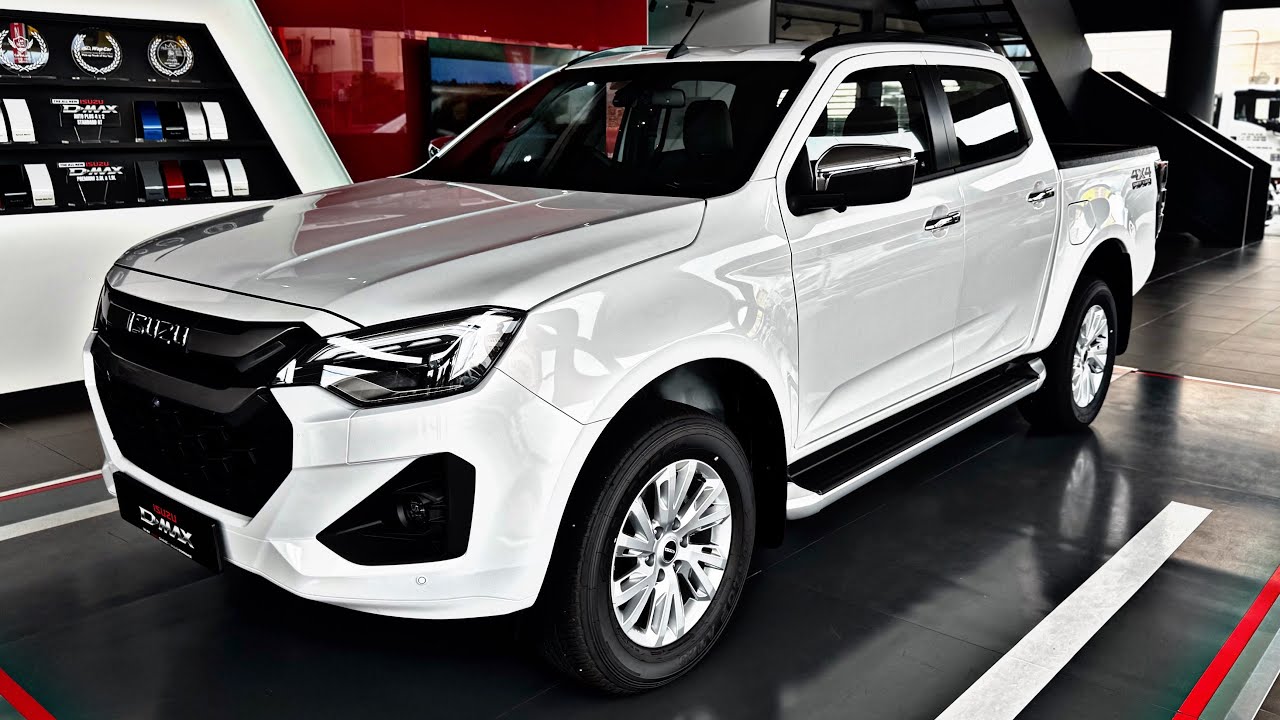 New Isuzu D-Max Premium White Color | Exterior & Interior Design
