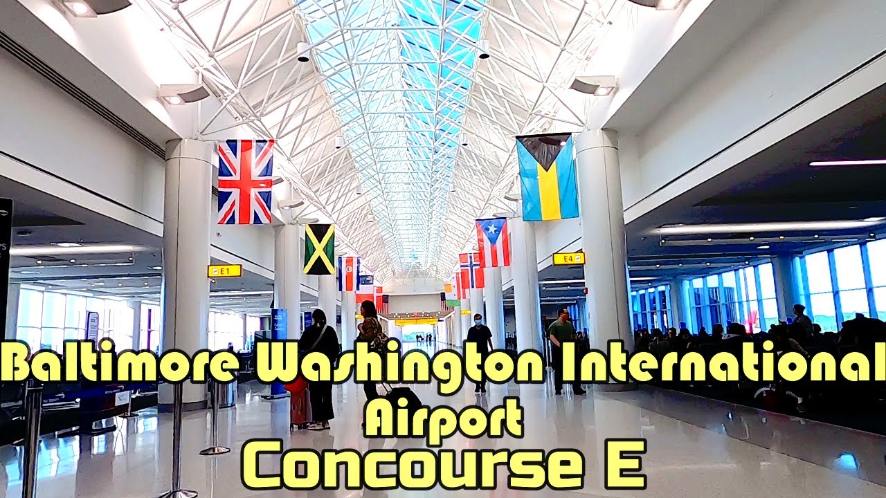 🛃🛬🛫Concourse E - Baltimore Washington International Airport