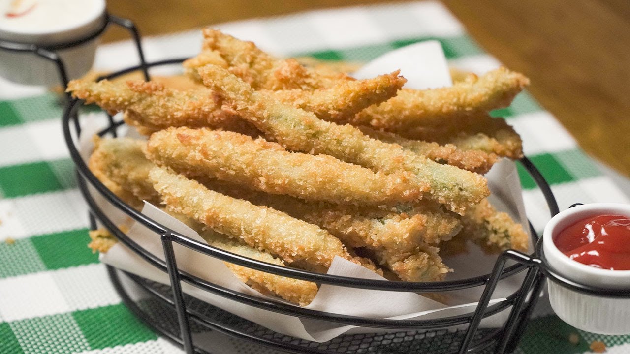 Crispy Finger Food GREEN BEAN FRIES - TGI FRIDAY'S COPYCAT | Recipes.net