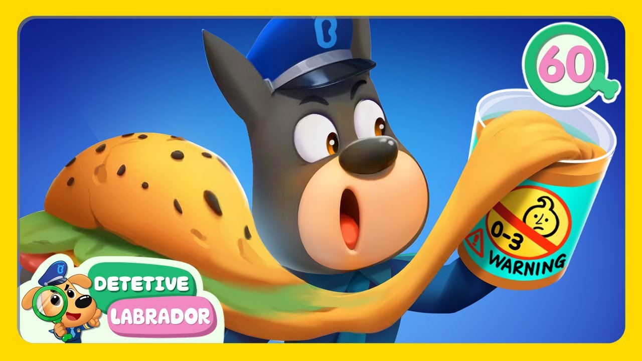 Brinquedo de Argila 🍩 Dicas de Segurança do Detetive Labrador🎬 1 Hora 🔍 Compilação