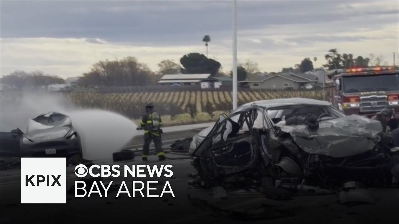 Surveillance video released of fatal Oakley crash involving police chase
