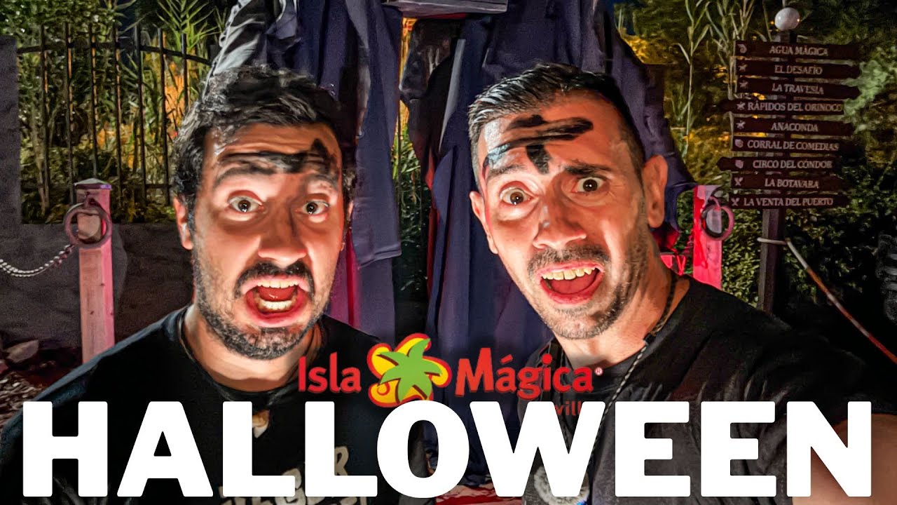Halloween Isla Mágica Sevilla 2025 Vlog 🎃 TERROR y Atracciones Extremas!