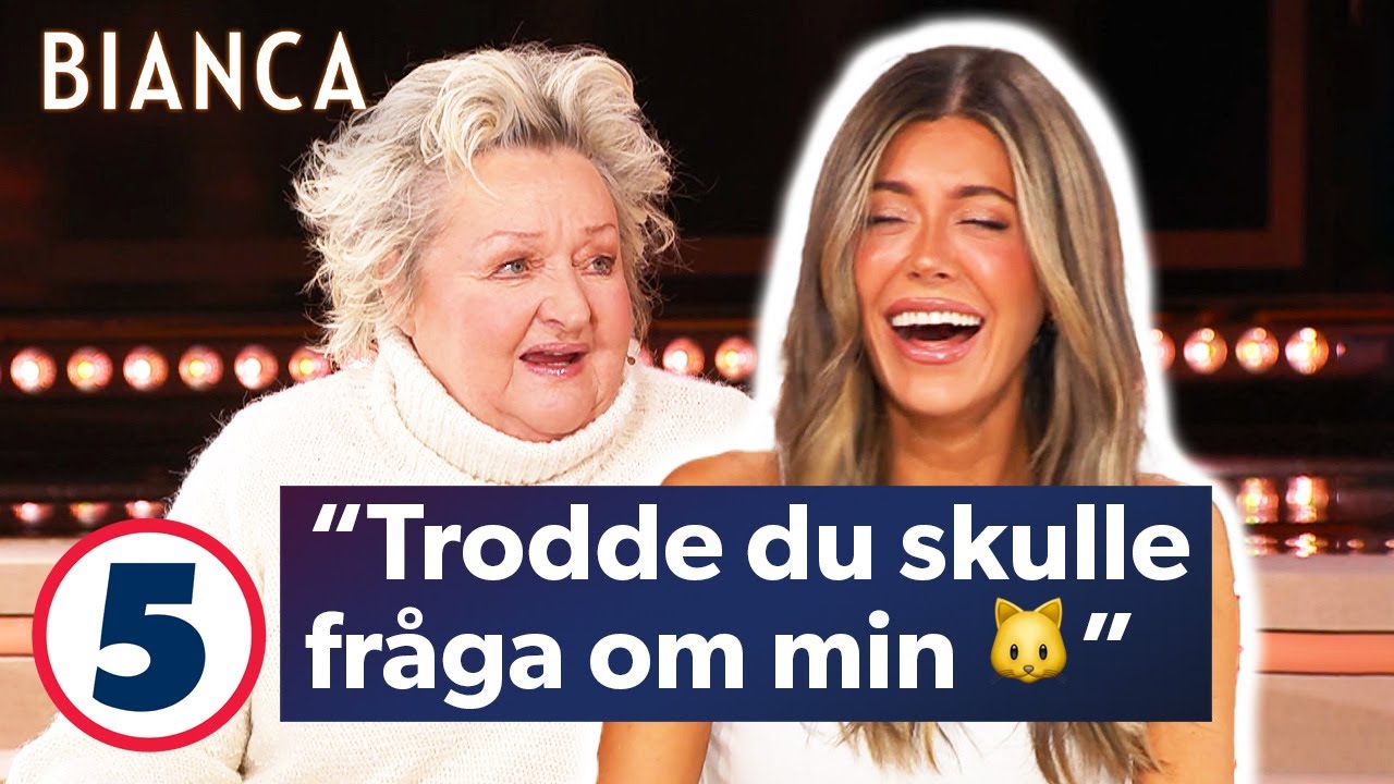 Marianne Mörck om varför hon har undvikit att gästa Biancas talkshow | BIANCA | Kanal 5 Sverige