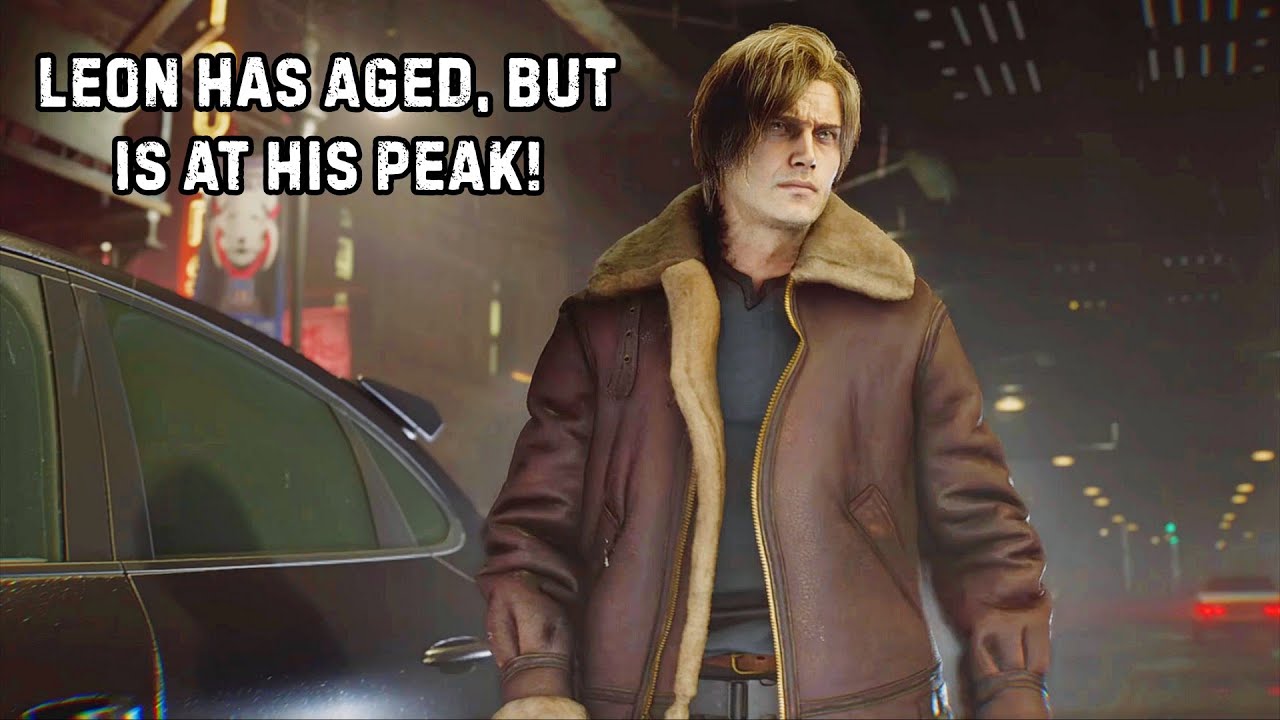 Leon looks like he could kick Victor's ahh even at this age | Resident Evil Requiem 