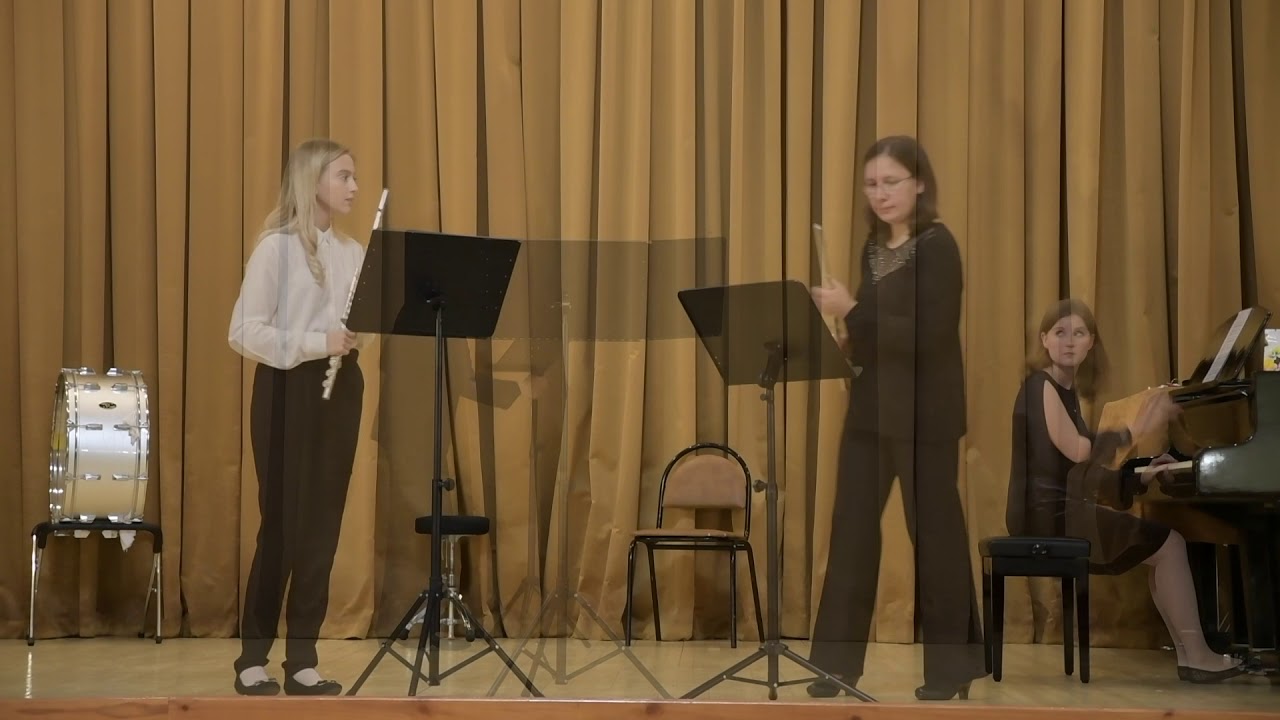 КОНЦЕРТ КЛАССА  ПРЕПОДАВАТЕЛЯ Е.Р. МЕЛЕНТЬЕВОЙ (флейта)
