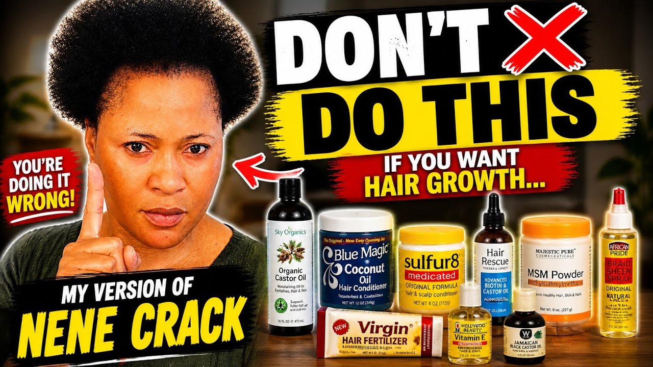 My Version of Nene Crack for FAST Hair Growth 😳 | Don&rsquo;t Do This Wrong!