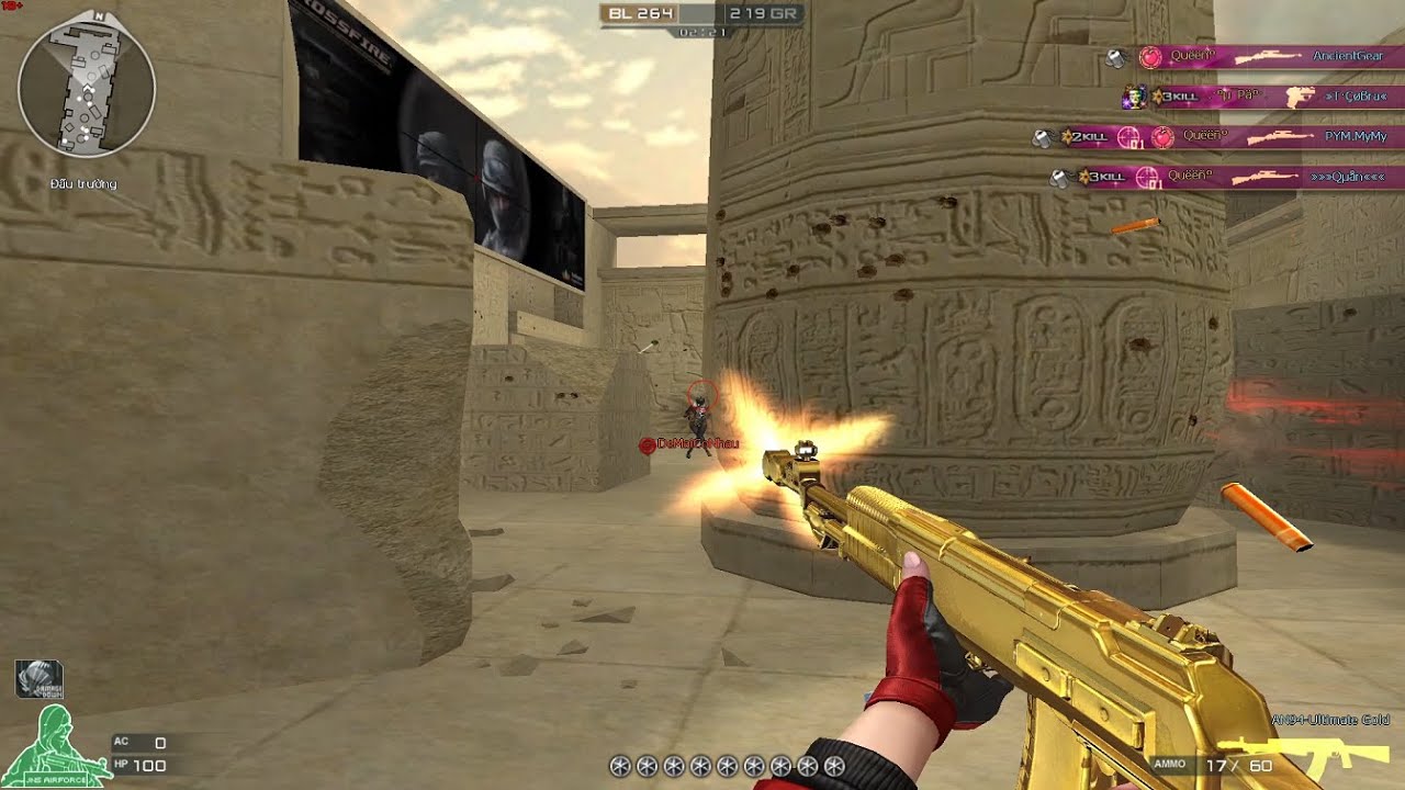 Đột Kích Kim Tự Tháp Khẩu Súng AN94 Ultimate Gold