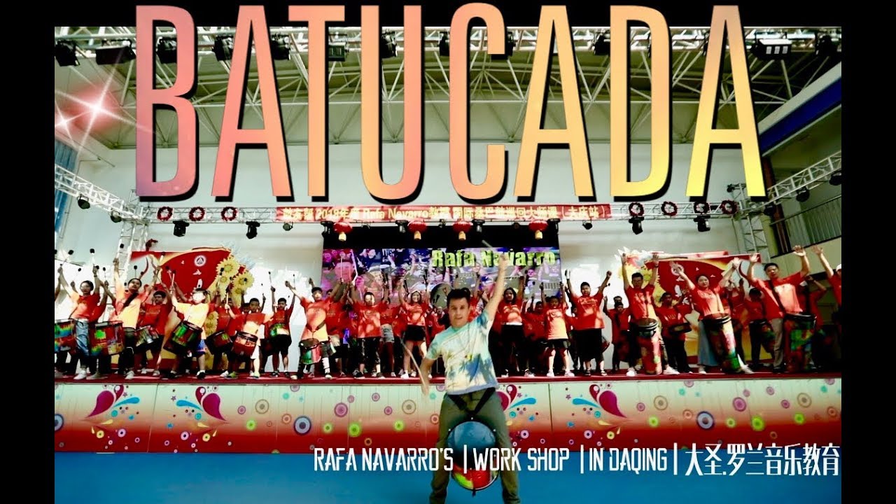 SUPER BATUCADA in CHINA by Rafa Navarro BEST VIDEO!