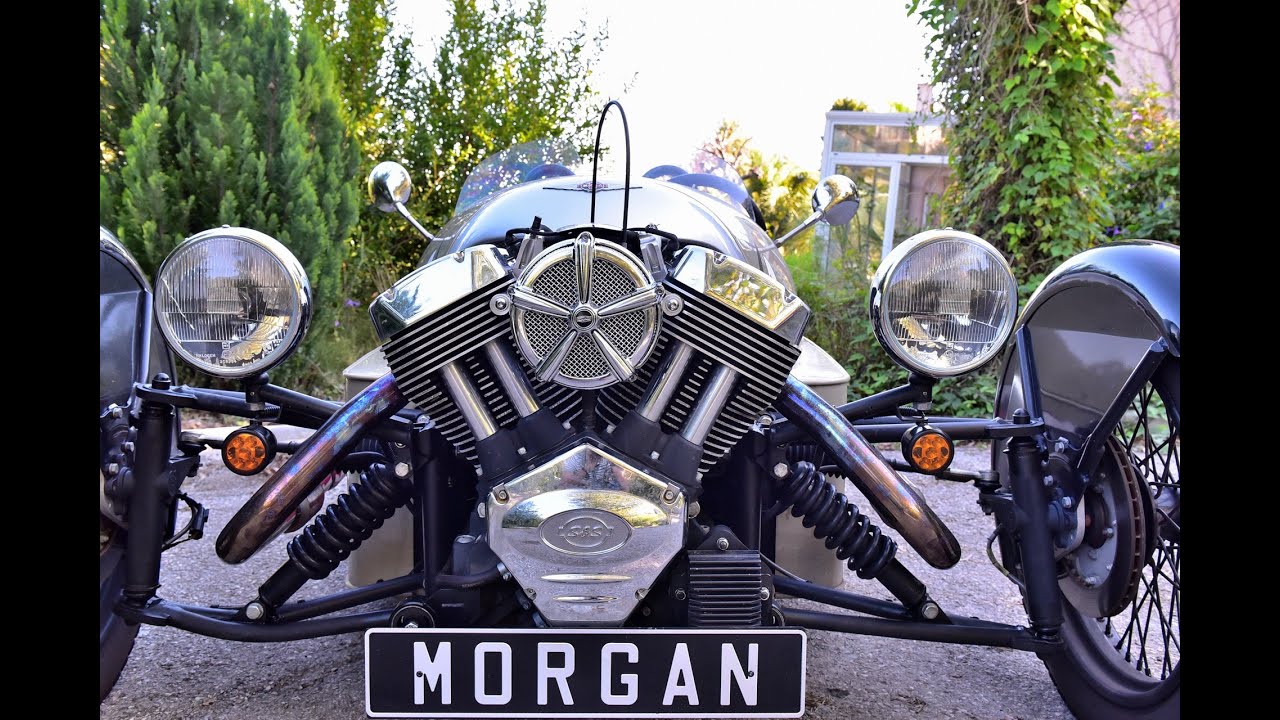 Morgan 3 Wheeler à la Côte d'Azur