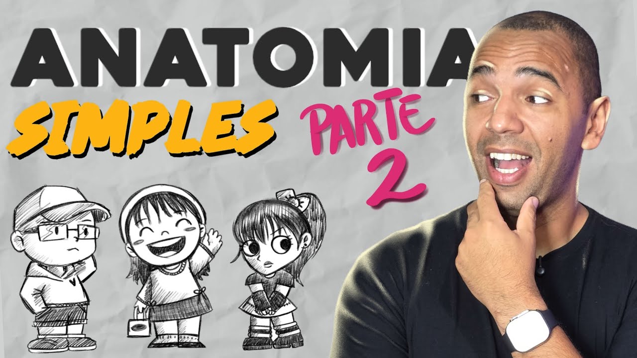 Desenhando Personagens no Estilo Cartum | Prática de Anatomia 2D