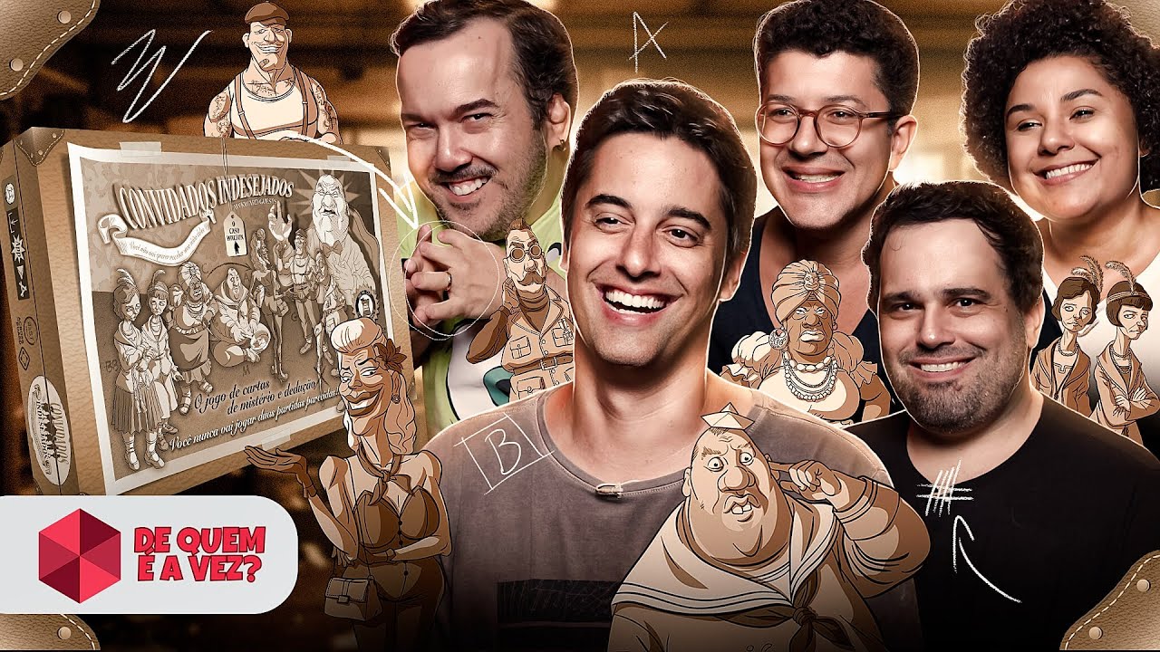 MELHOR JOGO tipo DETETIVE | Convidados Indesejados | De Quem &eacute; a Vez?