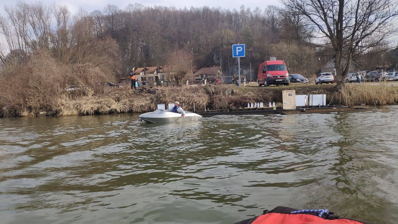 Testy elektrycznej mini łódki eJetBoat V3Duble na Wiśle w Tyńcu! 🔥