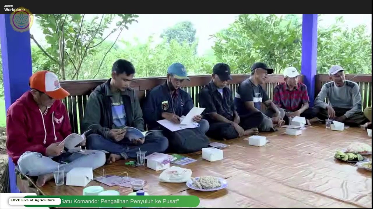 Live of Agriculture Virtual Literacy "LOVE" - Tindak Lanjut Pengalihan Penyuluh ke Pusat