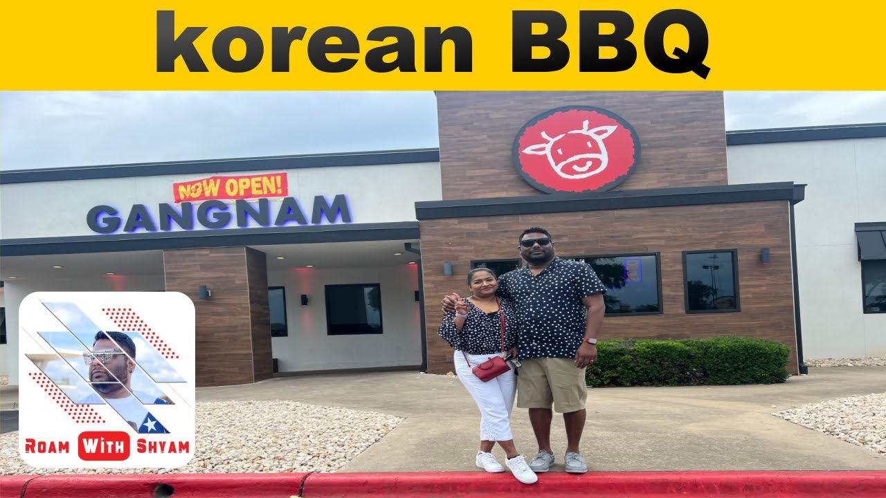 Korean barbecue vlog | tamil vlog USA | America tamil vlogger | Roam with shyam