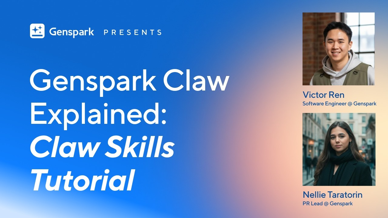 Wyjaśnienie Genspark Claw: samouczek umiejętności pazura