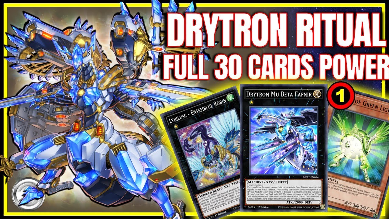 This Drytron End Board Is Insane! Multiple Negates for Summon and Effects!