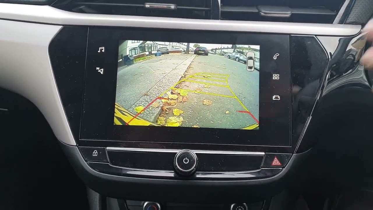 Vauxhall Corsa F 2021 Reverse Camera Retrofit
