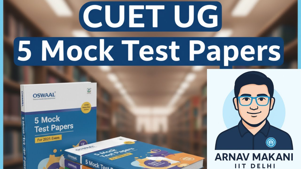 CUET UG 5 Mock Test Papers by Oswaal 📚 Book Review for 2025