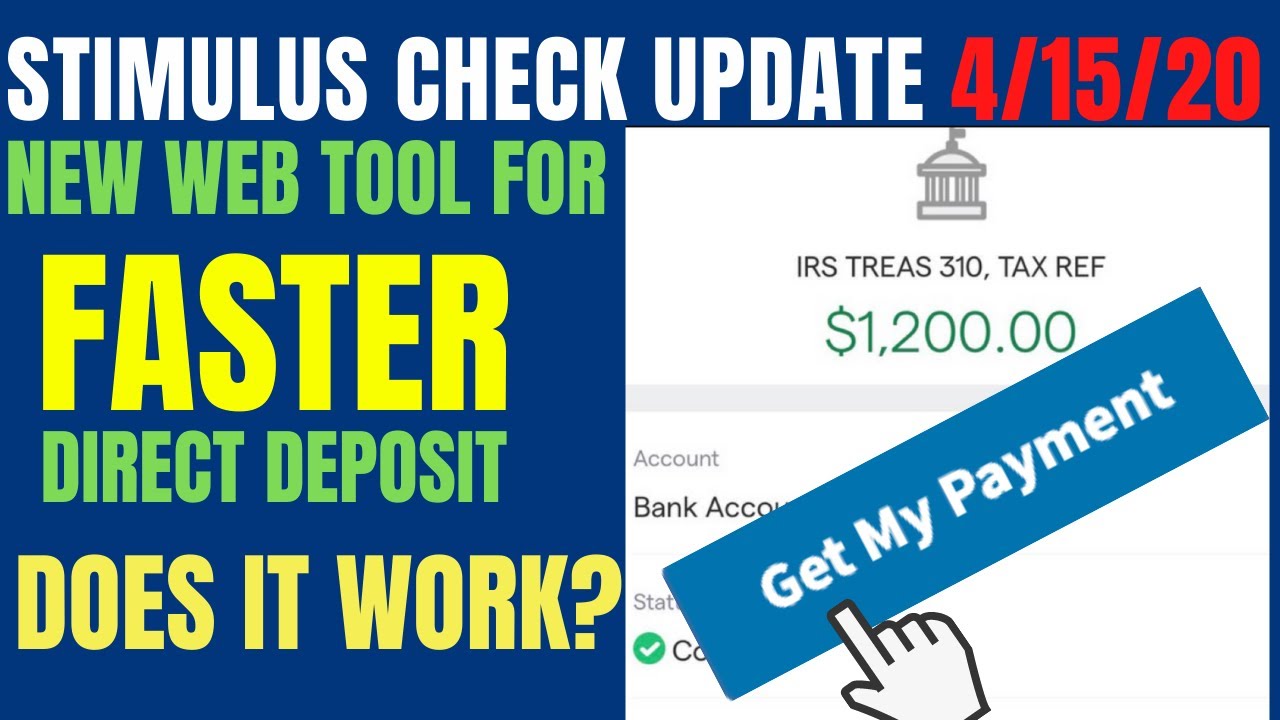 Stimulus Check Update: IRS Get My Payment (WORKS?)
