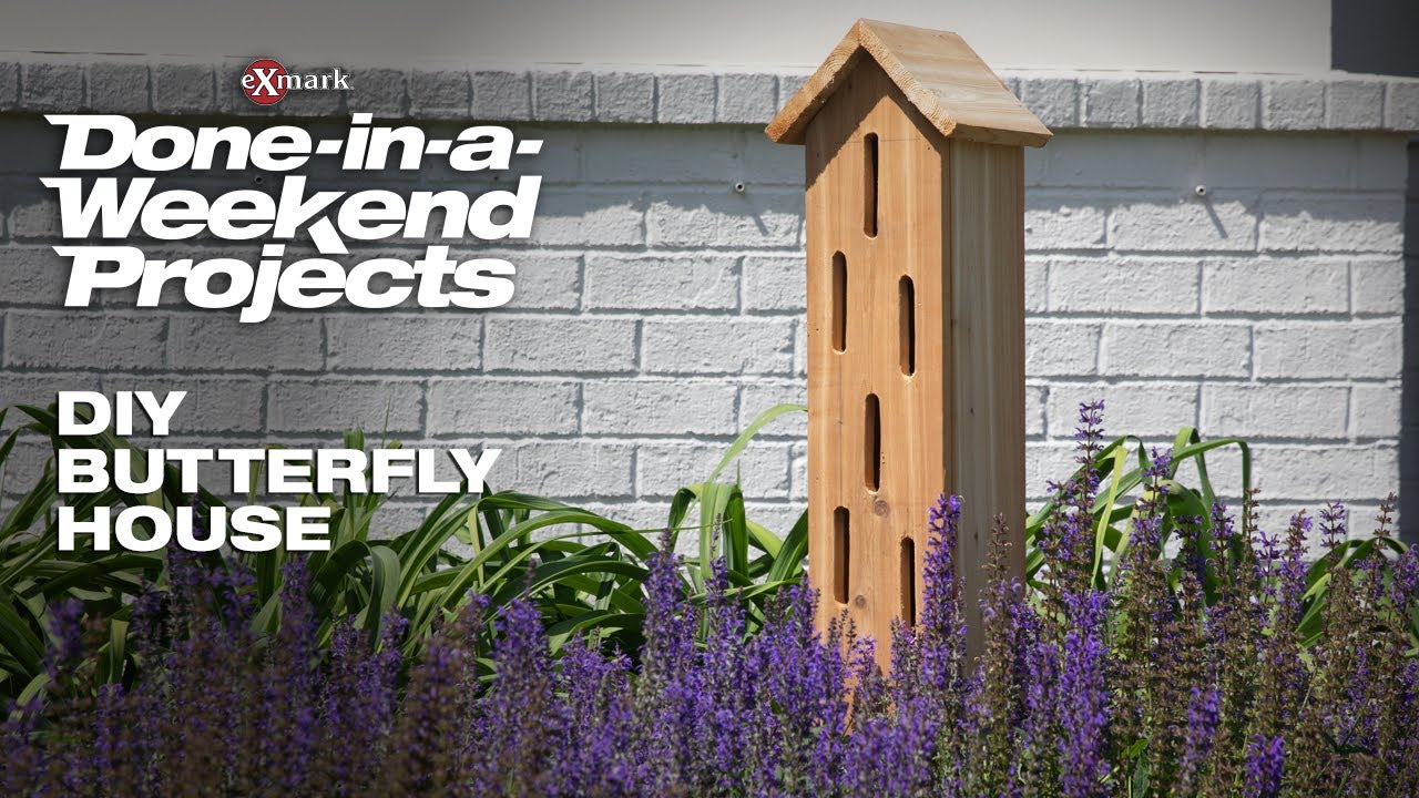 How to Build a DIY Butterfly House | Done-In-A-Weekend Projects | Exmark