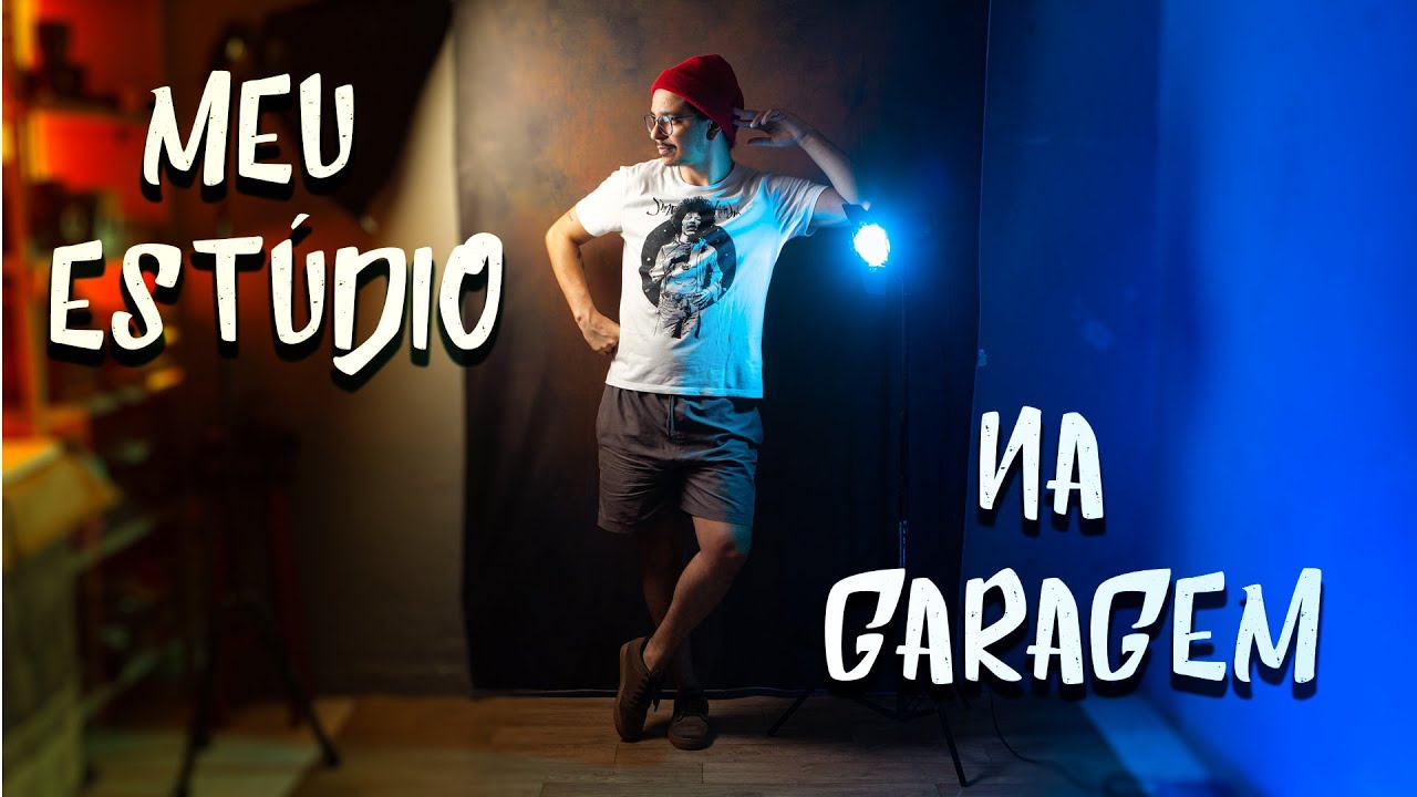 ESTÚDIO NA GARAGEM EM DETALHES