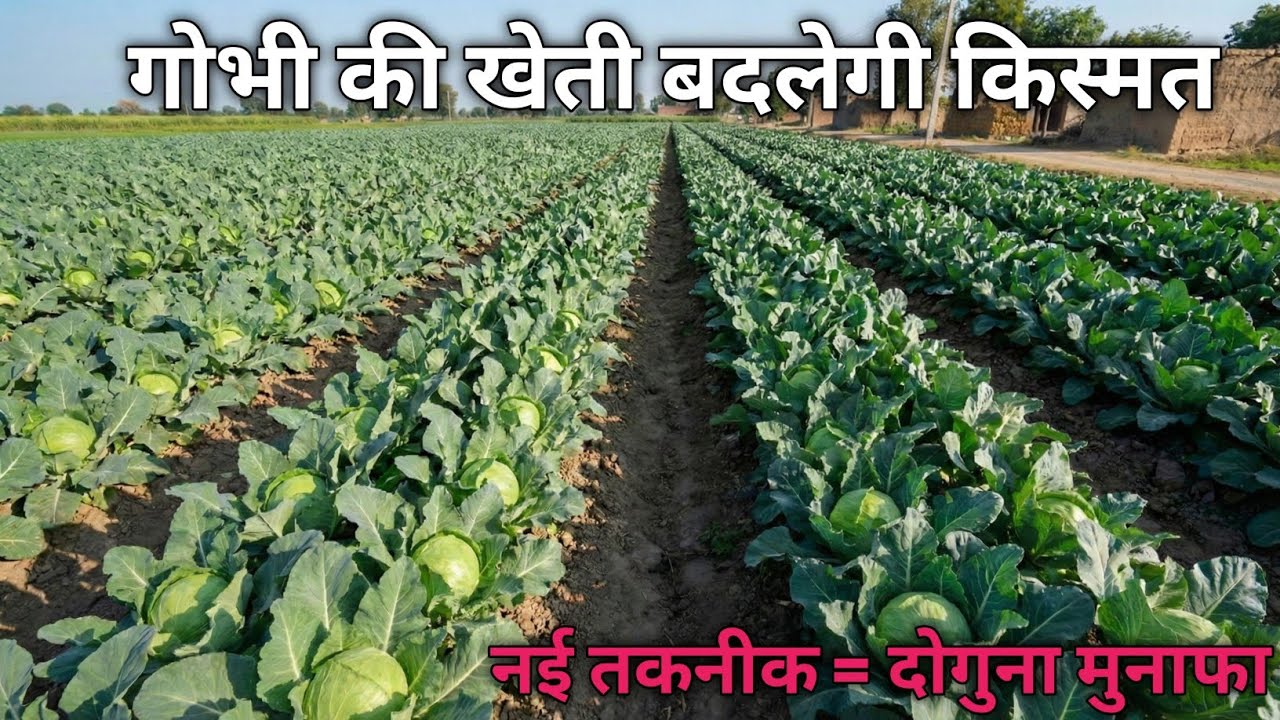 पट्टा गोभी की खेती नई तकनीक से | कम लागत में दोगुना मुनाफा | Cabbage Farming Business India