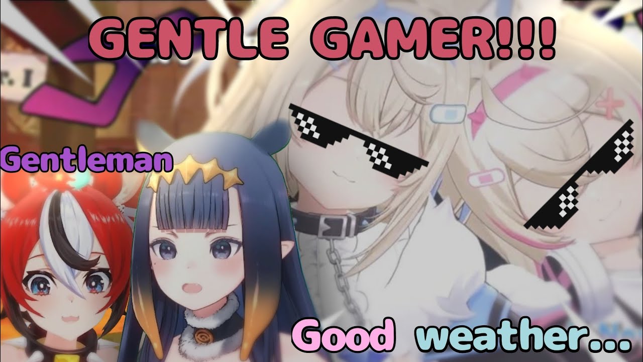 When Fuwamoco win the game only from gamer AURA [EN]
