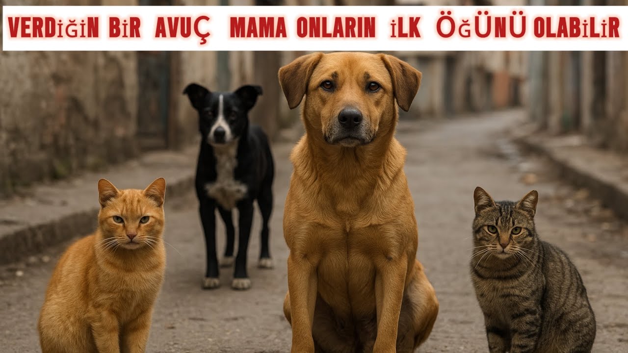 BİR KAP SU BİR KAP MAMA #sokakhayvanları#sokakkedileri 