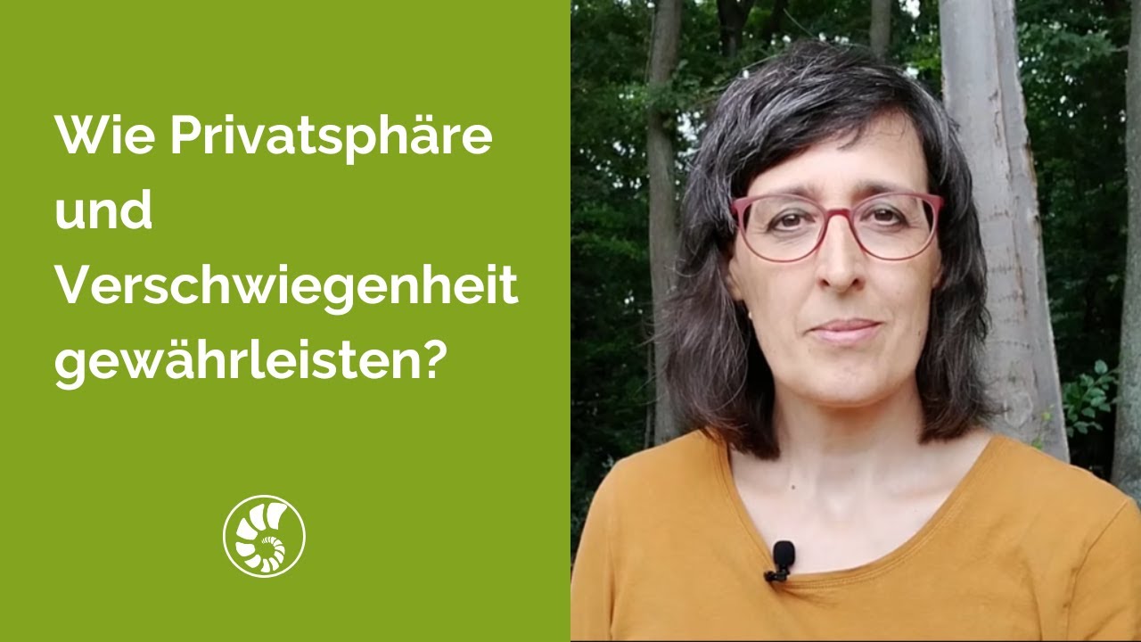 Privatsph&auml;re und Verschwiegenheit in der Naturtherapie