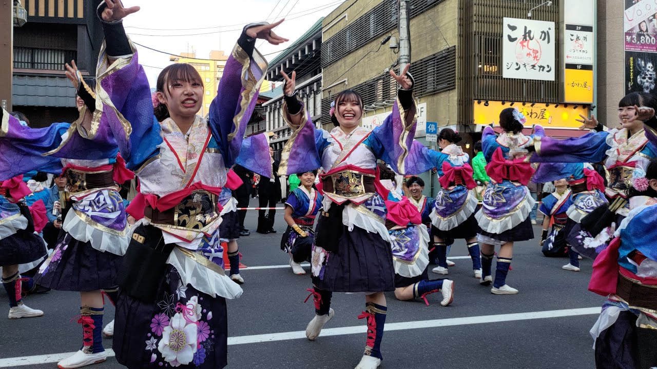北星学園大学～廻～ 第33回YOSAKOIソーラン祭り FUNKY!すすきの会場 2024年6月7日(金)