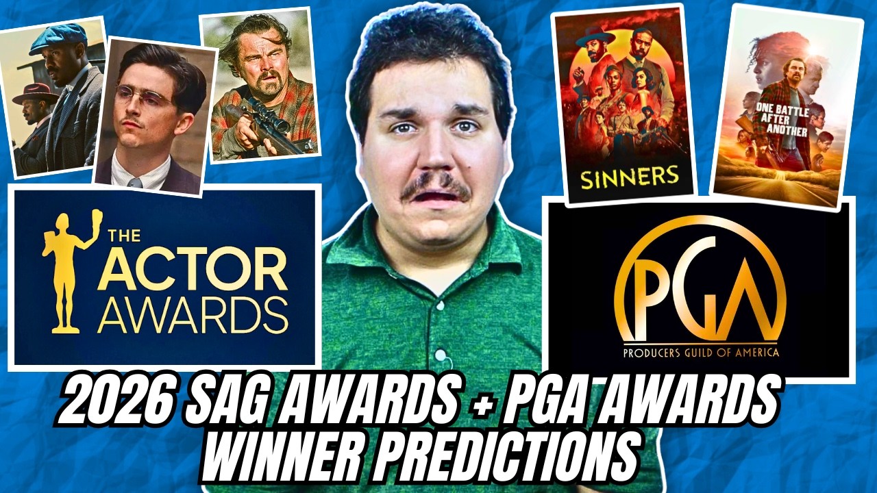 2026 SAG Award + PGA Winner Predictions (The Actor Awards, Producers Guild)