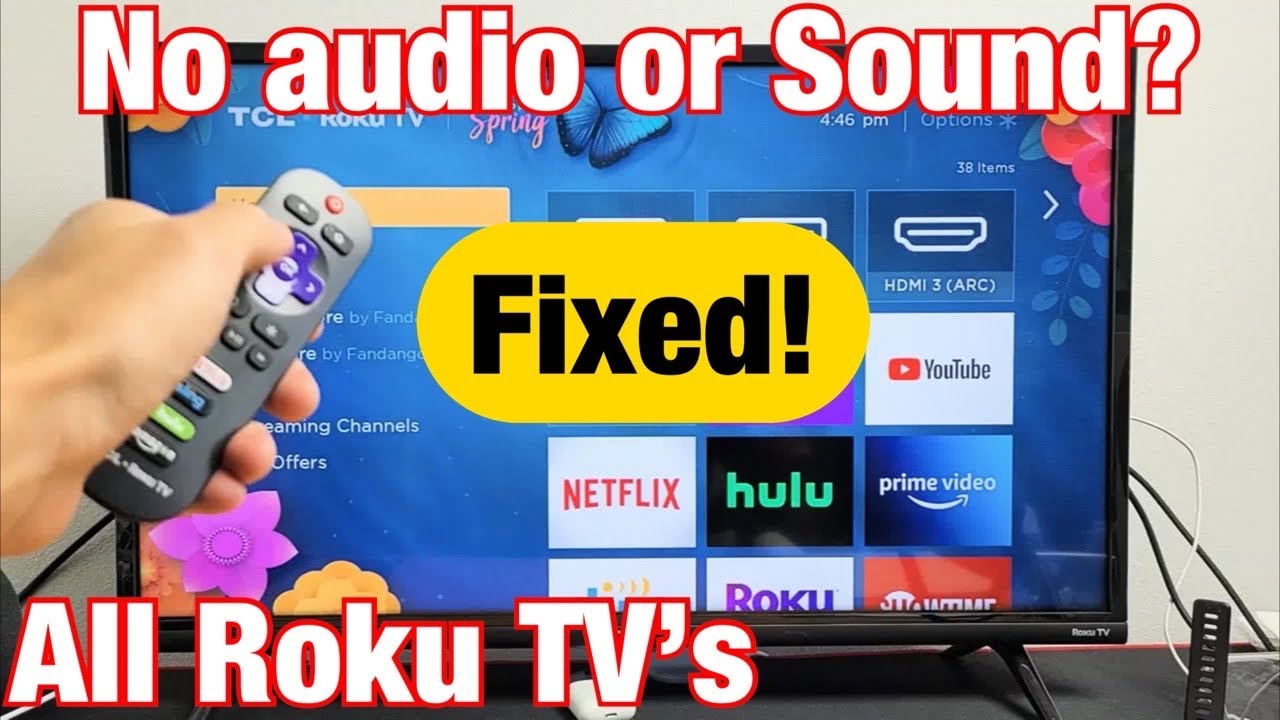 Все телевизоры Roku: нет звука? ИСПРАВЛЕНО!